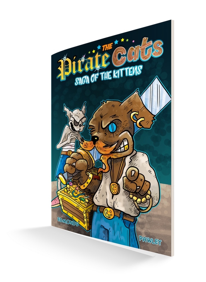 The Pirate Cats – Their Saga of  Kittens has Come off KICKSTARTER FUNDED congrats to the Team behind it.