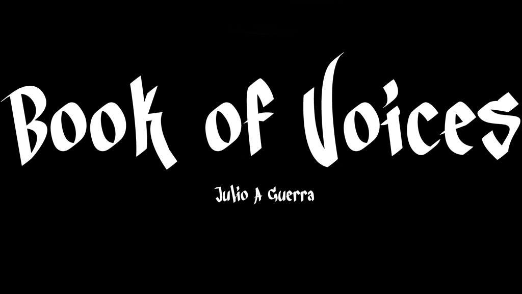Now off  KICKSTARTER After Success:: Book of Voices  -Congrats to the Creative Team