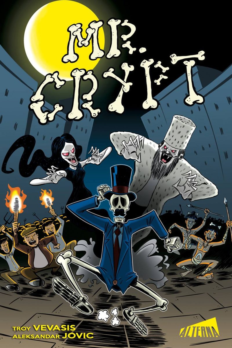 Check out the Mr. Crypt TPB Collection of my three issue​ miniseries!
