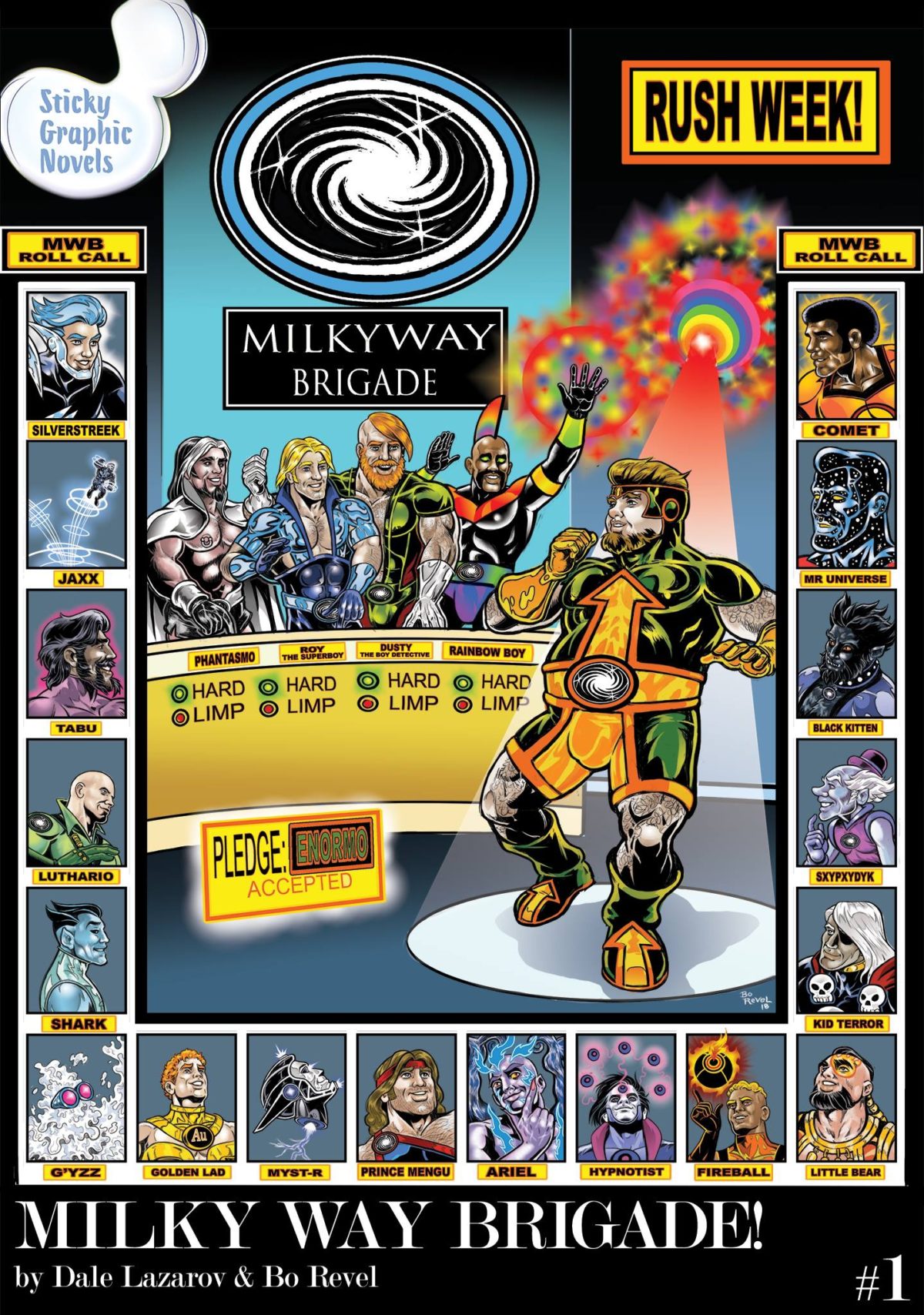 NOW ON SALE in digital format — MILKY WAY BRIGADE #1 for $7.20!