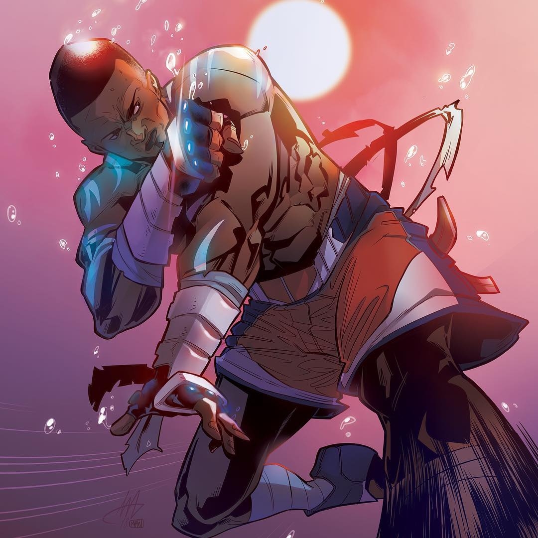 Augmented variant by new series artist @alexmiracoloart and colored by Martina Fari. Kickstarter February 1st!