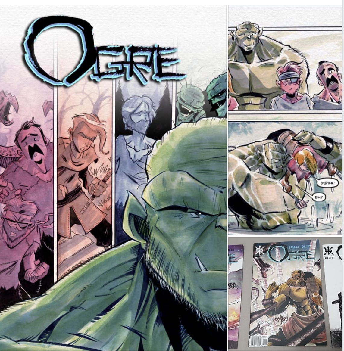 Pre-order the OGRE complete 3 Issue mini-series in Trade Paperback