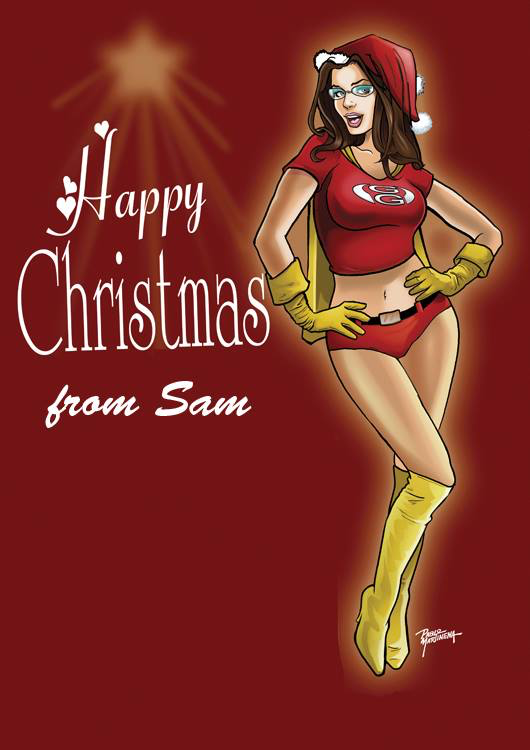 Have a Great Christmas from GEEK GIRL Creator SAM JOHNSON