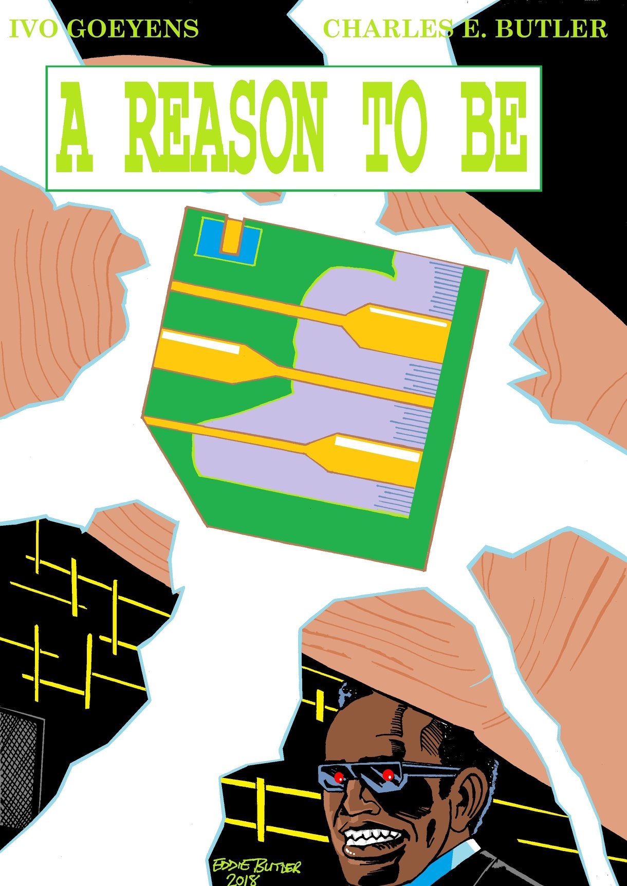 Ivo Goeyen’s dystopian graphic novel A Reason to Be!