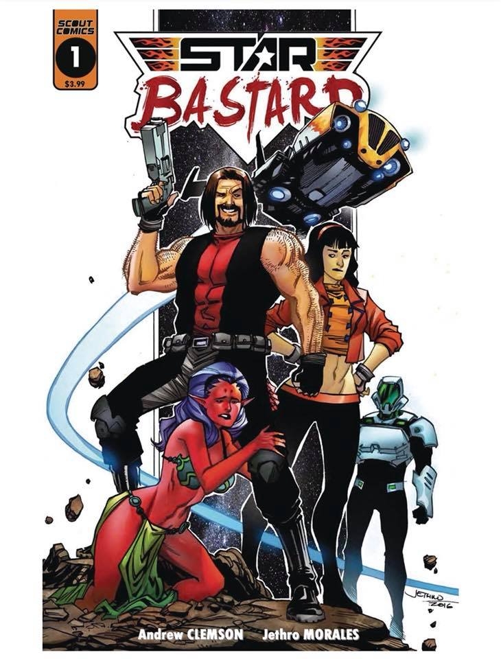 “Star Bastard” is up for preorder in Previews right now for a March release!