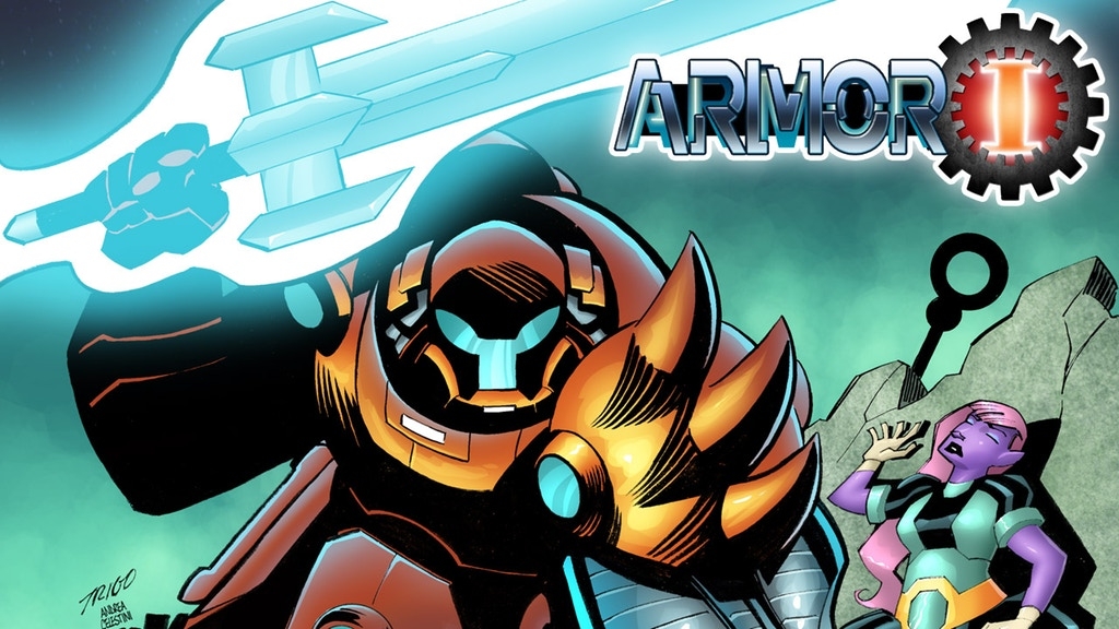 Now on KICKSTARTER :: Armor-I #1-4