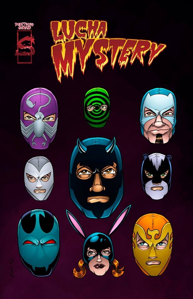 Issues #1 & #2 of Lucha Mystery, are available on IndyPlanet, ComiXology and DriveThruComics!