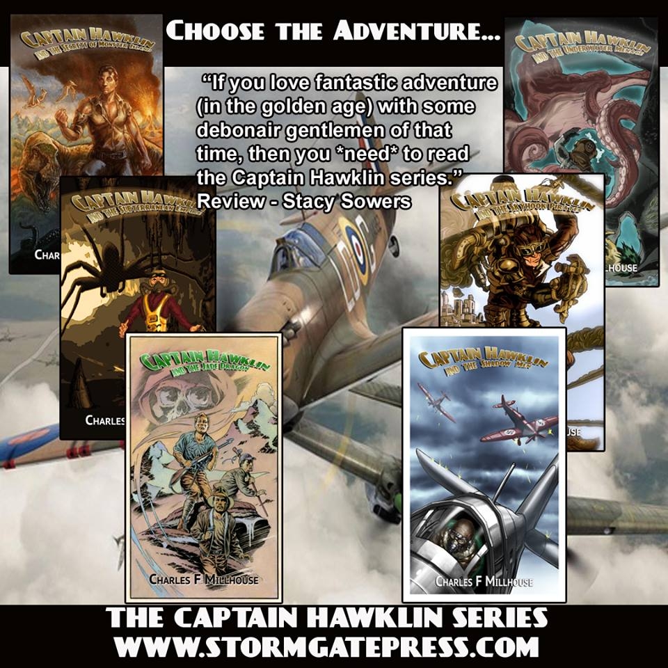 Here is other books in the Captain Hawklin Series on sale now at Amazon.com By Charles F. Millhouse.