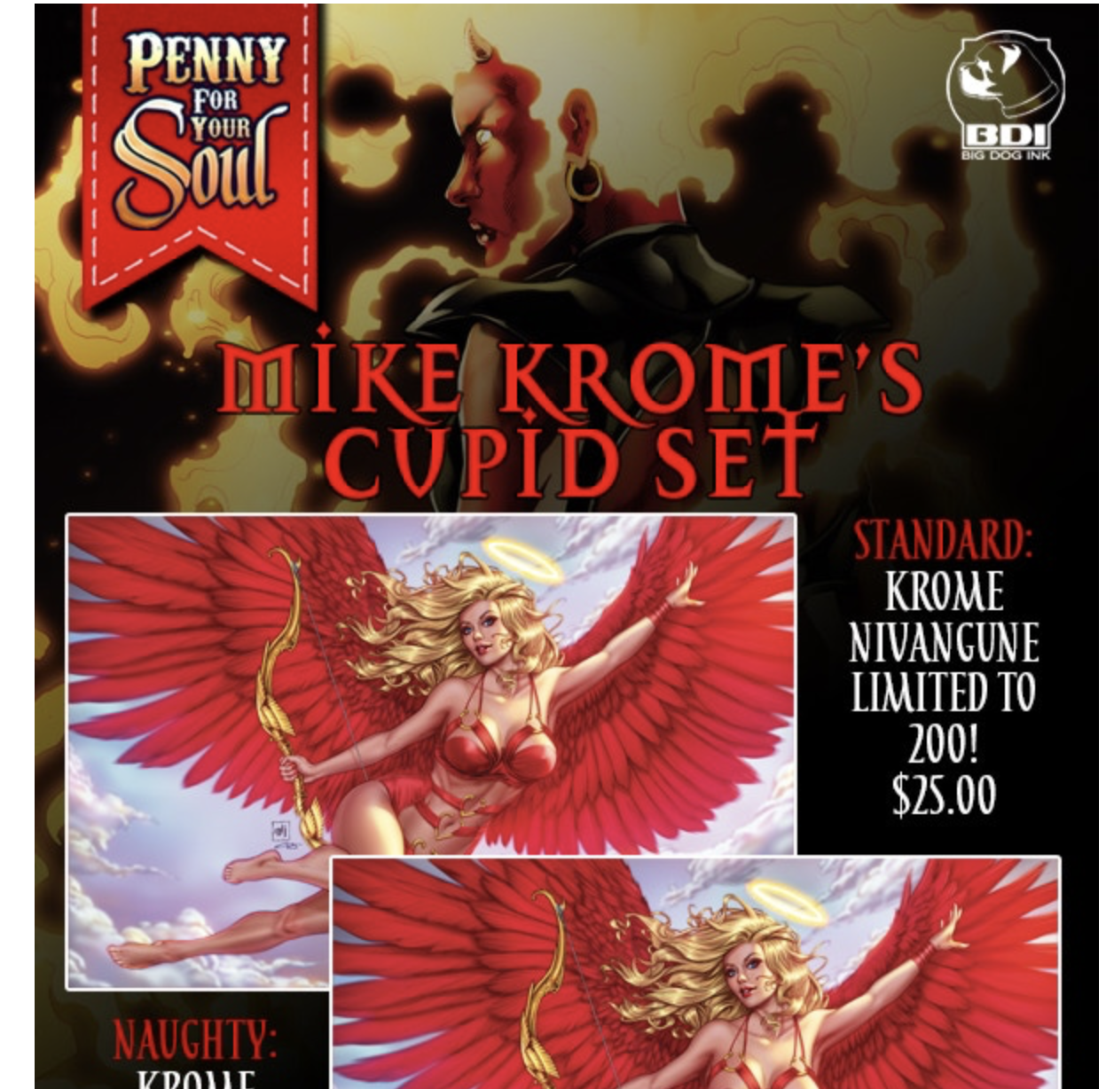 Now on KICKSTARTER   PENNY FOR YOUR SOUL: PESTILENCE CHAPTER 5 The Ark of the Covenant! Lilith’s fate! Pestilence revealed!