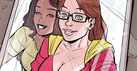 Link features a FREE 11-Page Geek-Girl Preview Comic!
