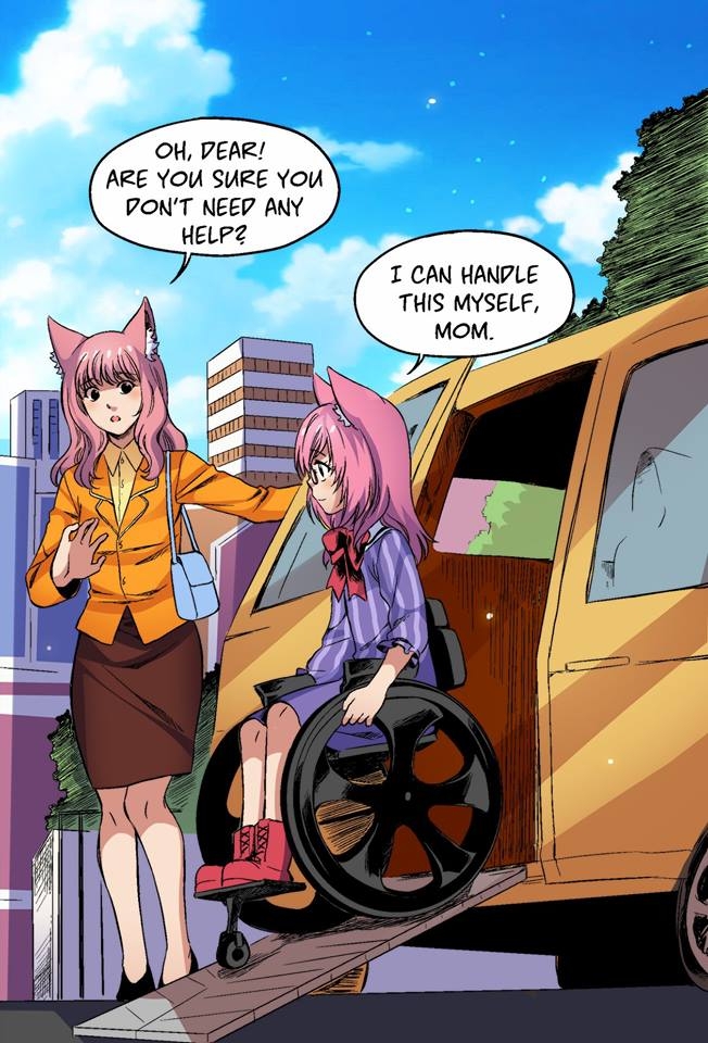One of the best panels from the Foxy and Wolfy kickstarter