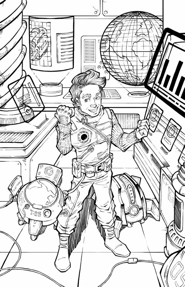 Work continues on the Kid Chaos series.   An exciting and unique addition!