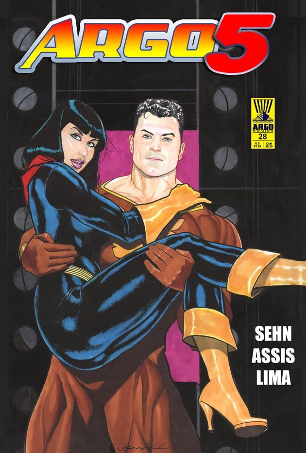 This is the variant cover of last week’s release of Argo 5 #28.