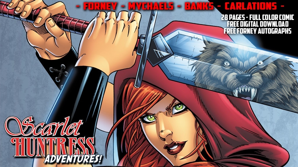 NOW CROWDFUNDING:: :: Scarlet Huntress Adventures!