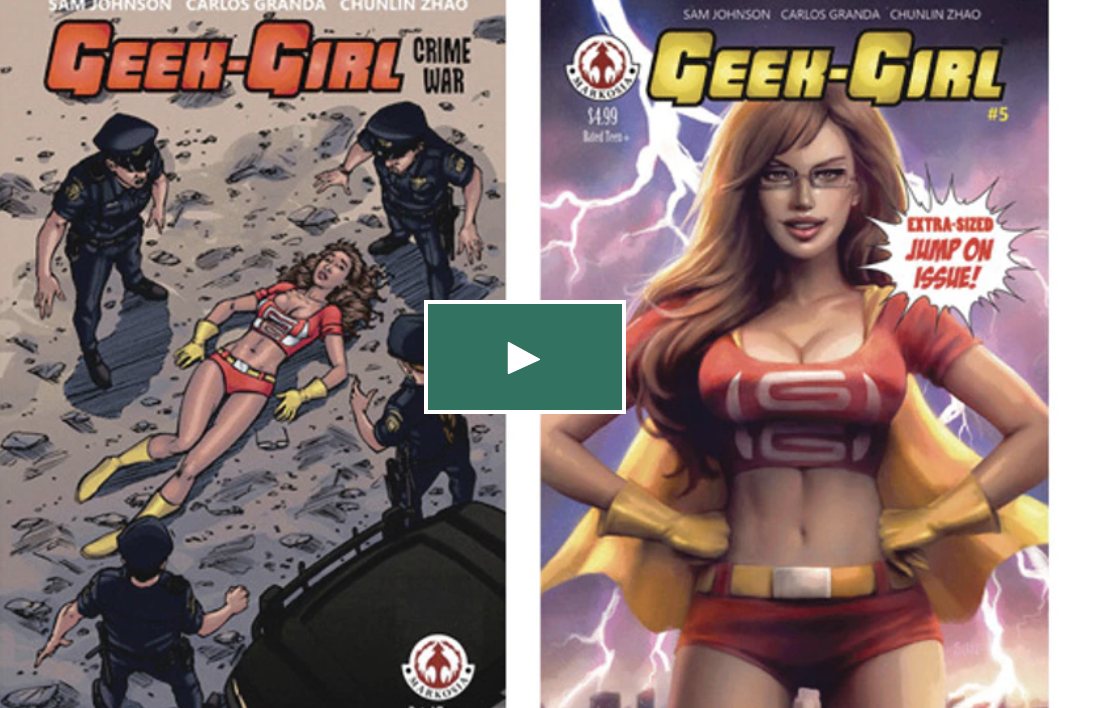 NOW CROWDFUNDING:: :: Geek-Girl: Crime War TPB, and School’s Out: A New Direction!