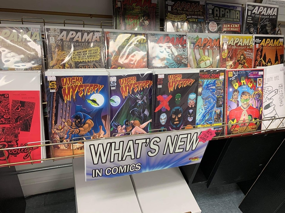 Lucha Mystery hits Comic Book Stands