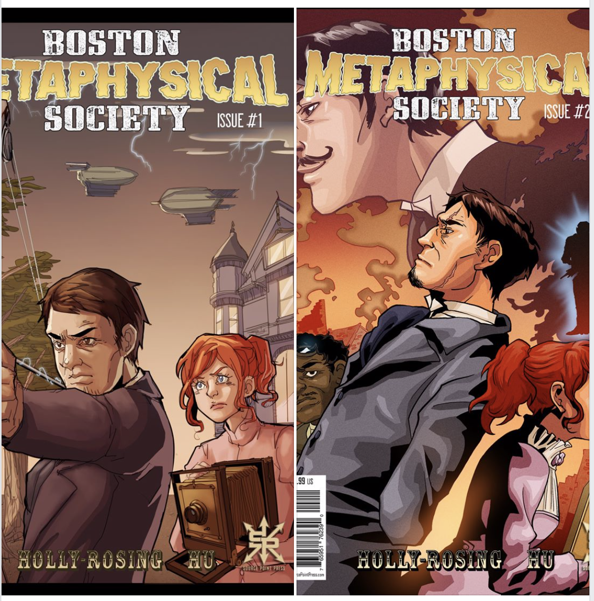 Boston Metaphysical Society #1 & #2 of the original six issue mini-series  are now available in PREVIEWSworld