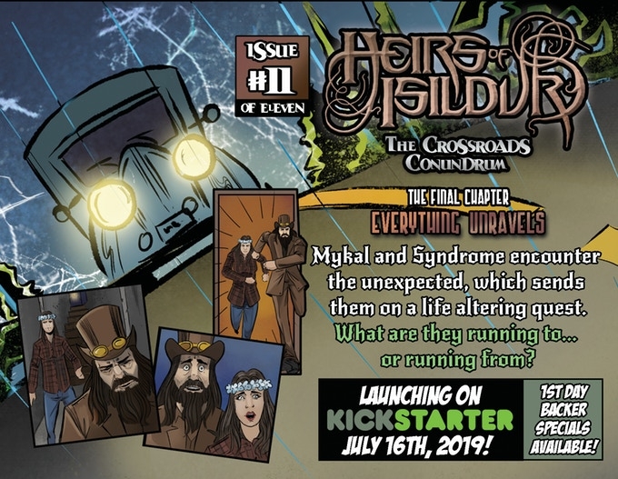 NOW CROWDFUNDING:: :: Heirs of Isildur: 1-11 Enhanced Trade(Steampunk Time Travel)