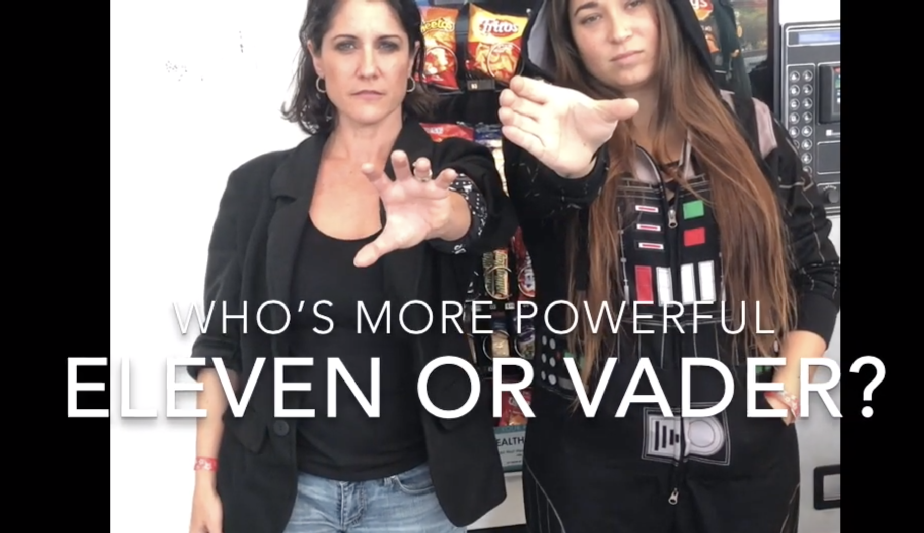 Who is more Powerful Eleven or Vader