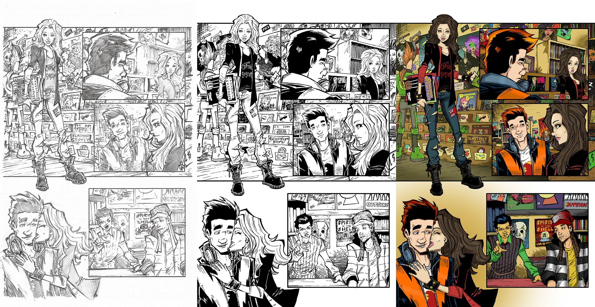 Page 4 of the upcoming Kid Chaos book