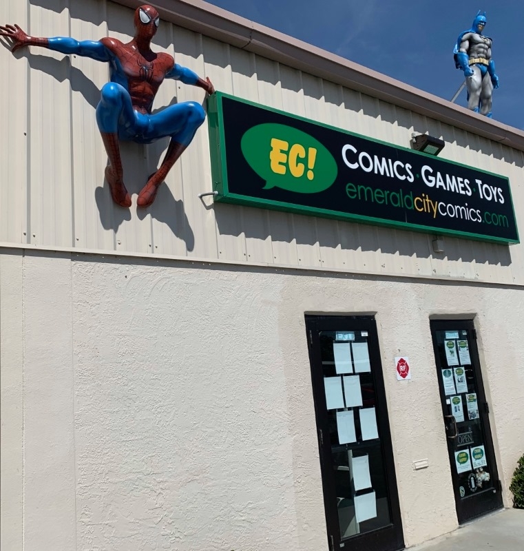 Support Local Comics books Shops like Emerald City Comics over Amazon