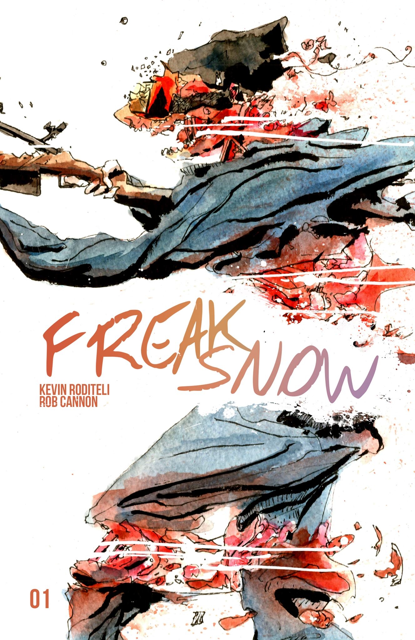 Here’s Freak Snow #1 Variant Cover!