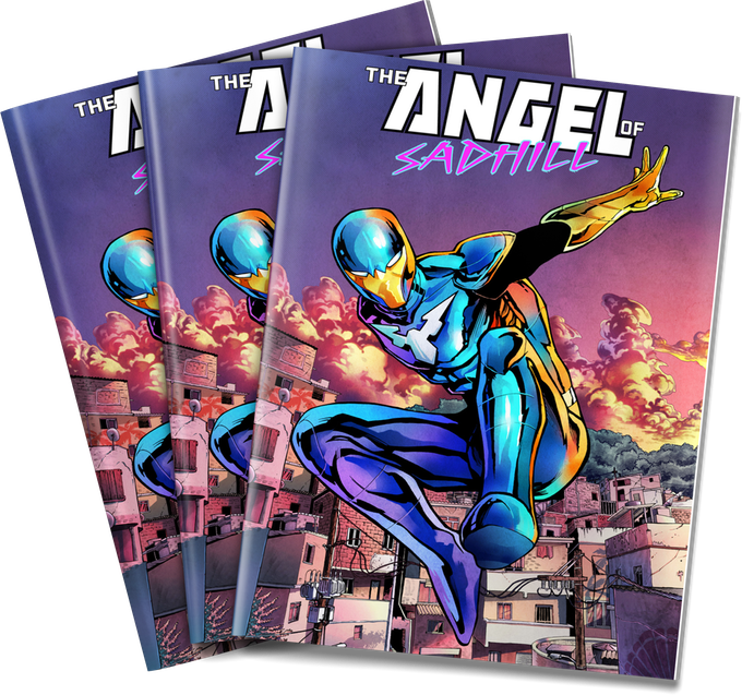 The Angel of Sadhill: A superhero/spiritual thriller.