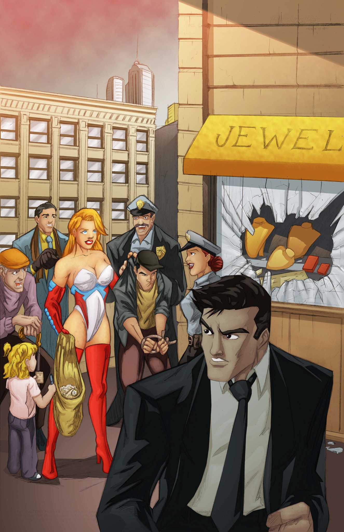 I co-host Nerd Thug Radio a pop culture podcast and am working on my second original Indy comic, Another Day at the Office.