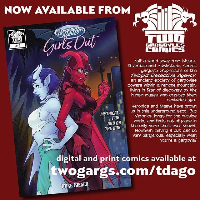 Twilight Detective Agency: Girls Out! is now available in @comixology !!