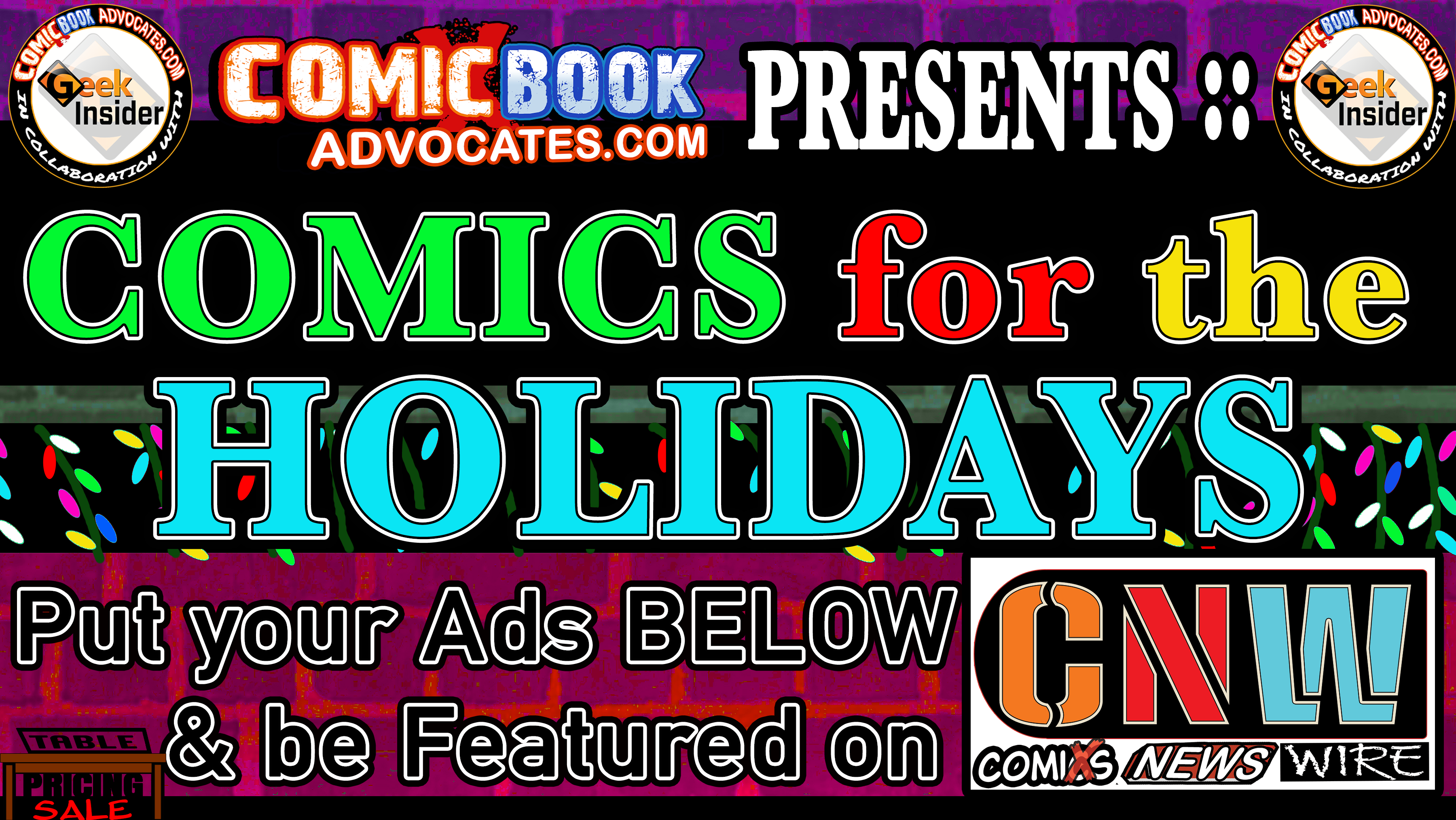 COMICS for the HOLIDAYS