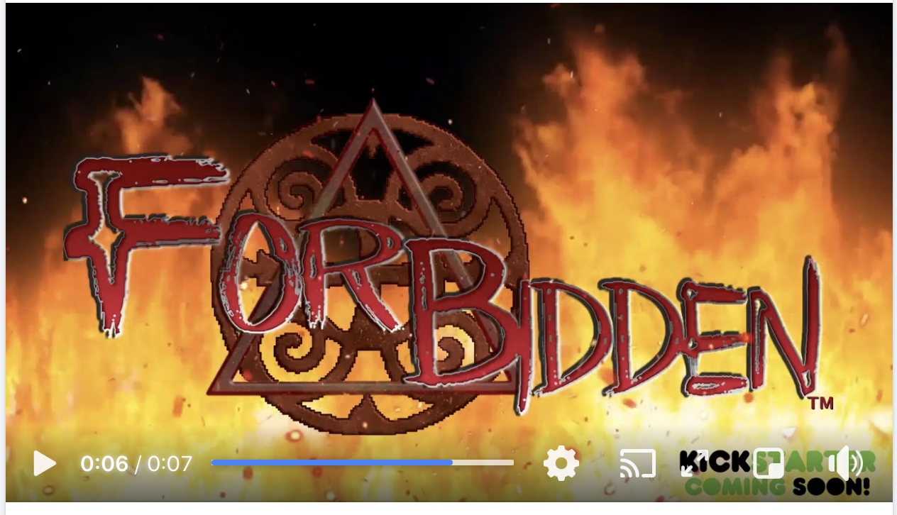 THIS SUMMER COMING TO KICKSTARTER: FORBIDDEN -From THE COMiX NEWS WiRE