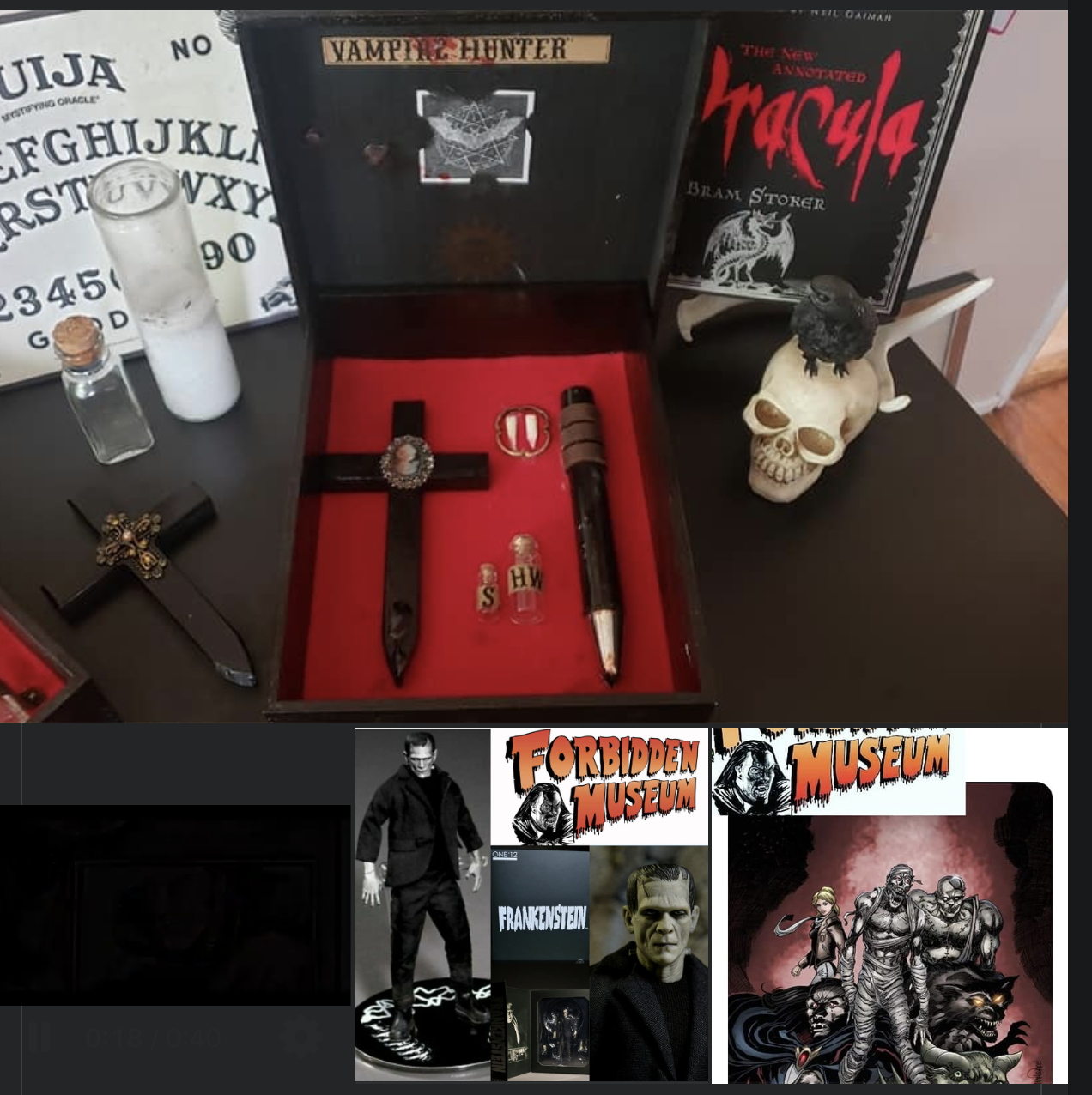 The Forbidden Museum horror/adventure comic book-From THE COMiX NEWS WiRE.