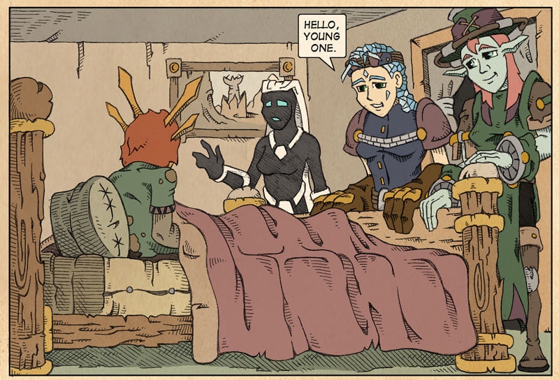 W Godlings up on Webtoons.-From THE COMiX NEWS WiRE.