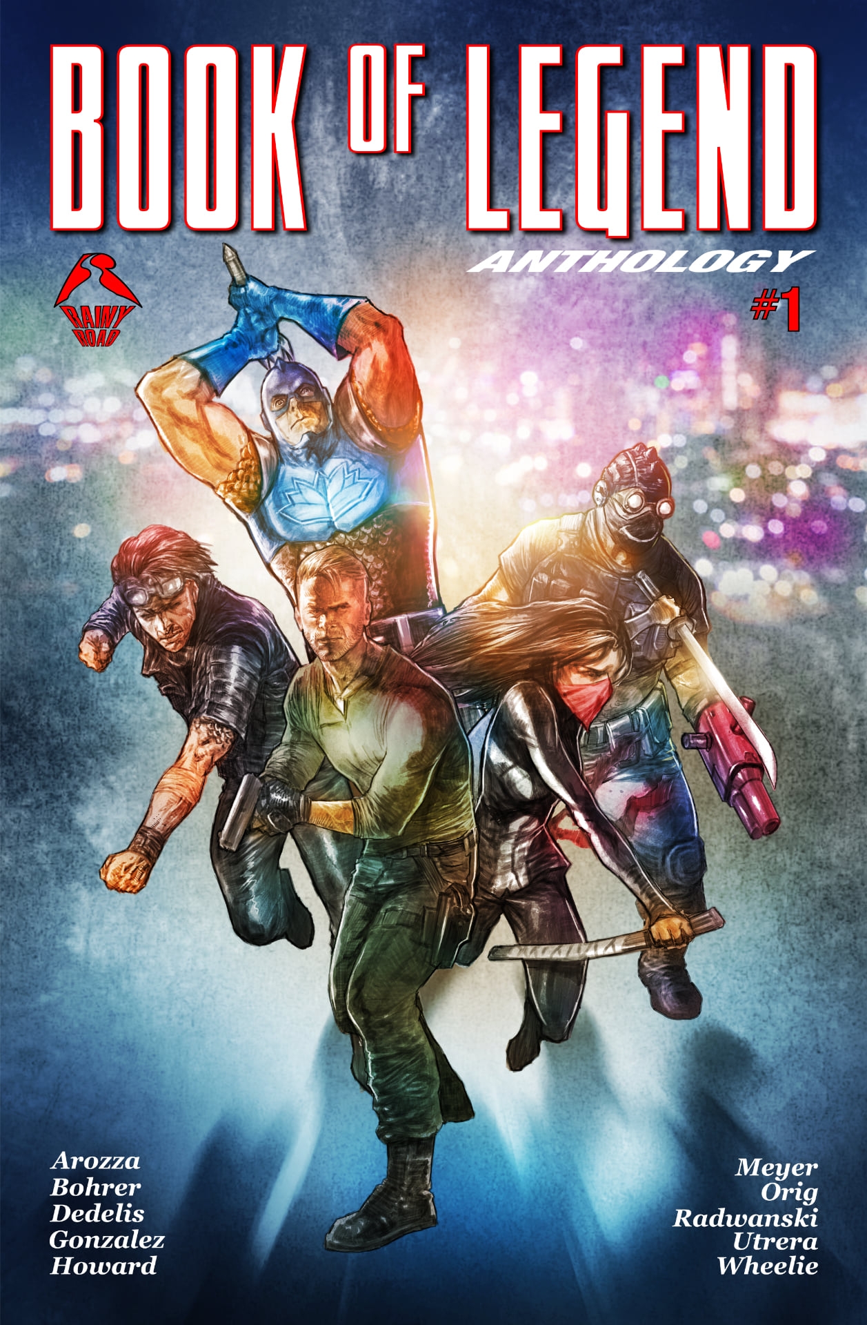 “BOOK OF LEGEND”, a 52-page Anthology-From THE COMiX NEWS WiRE.