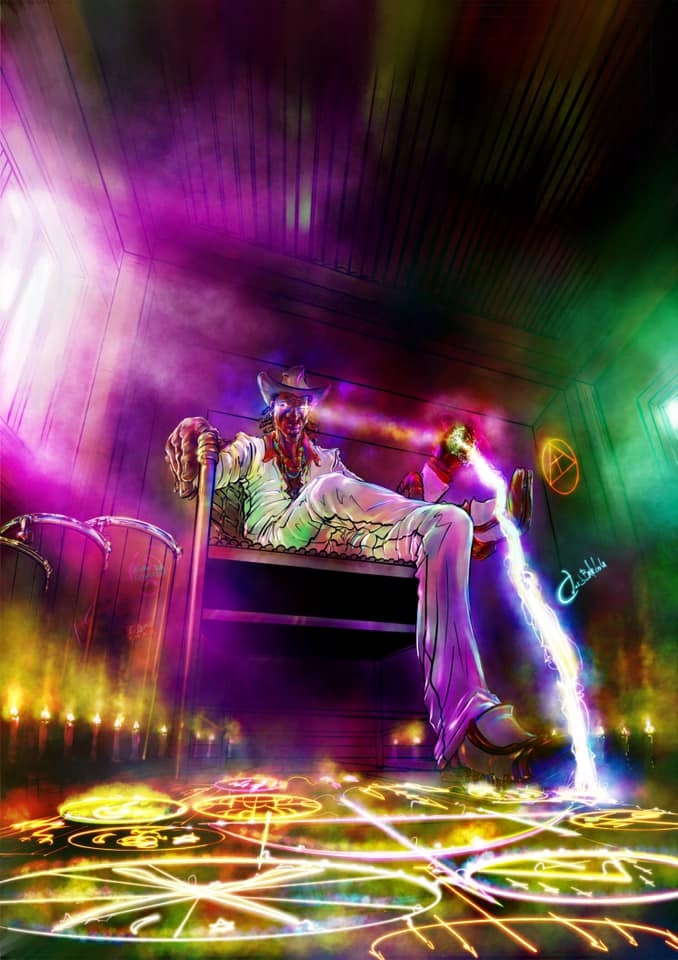 My tribute to SANTO-From THE COMiX NEWS WiRE.