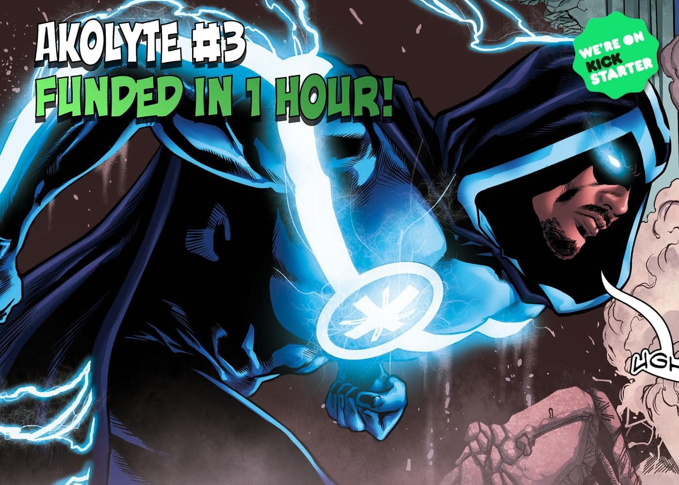 Akolyte #3 is NOW LIVE on Kickstarter-From THE COMiX NEWS WiRE.