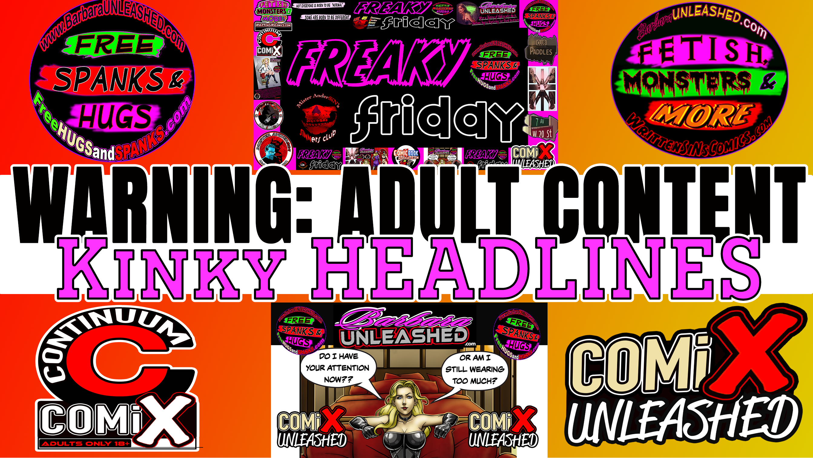 Fetish “FREAKY” Friday: KINKY HEADLINES