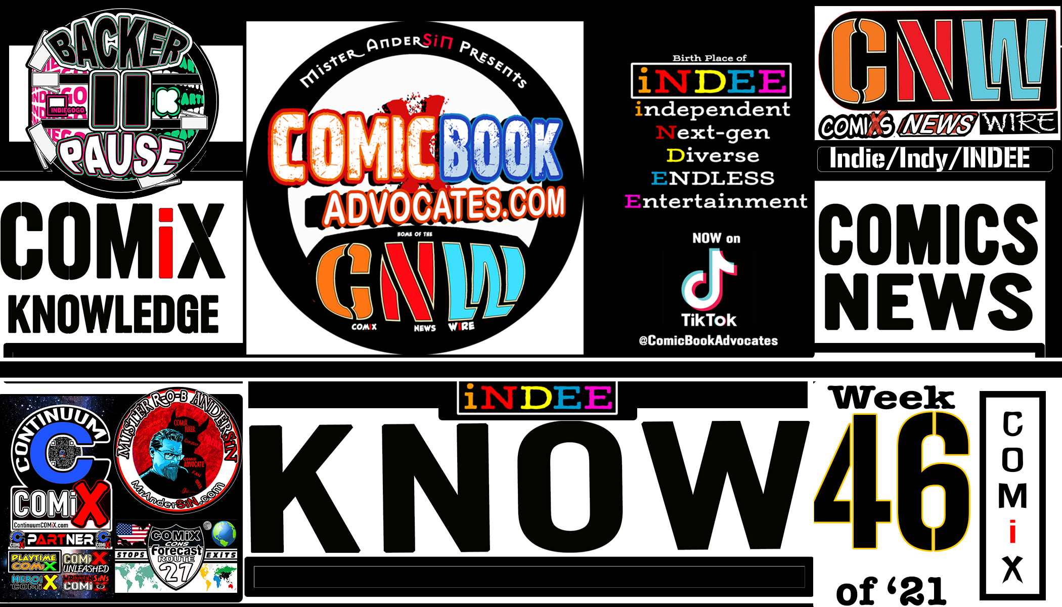 Week 46 of ’21-This Week in INDEE part of  THE COMiX NEWS WiRE.