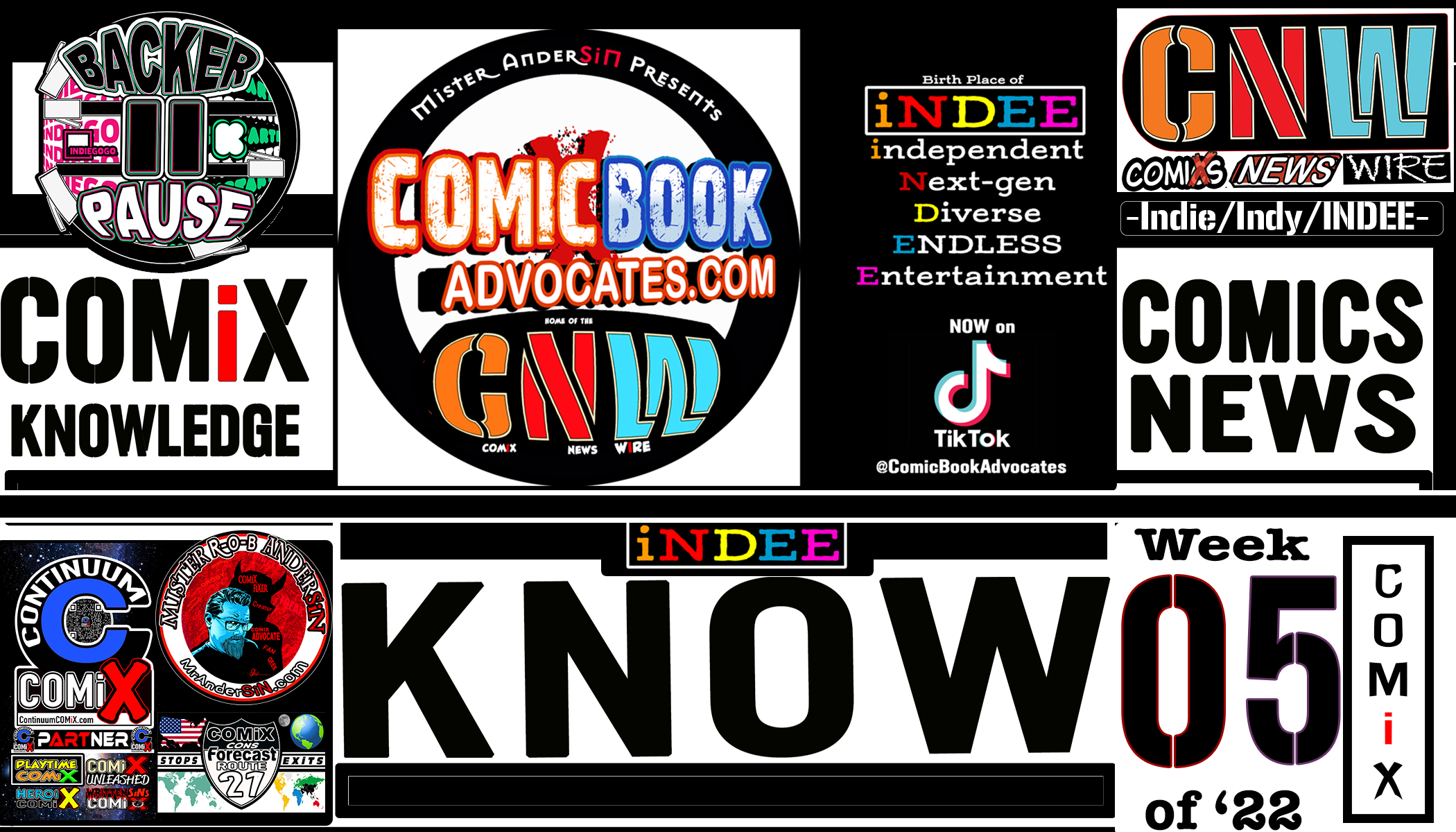 The INDEE NEWS WiRE-Week  5 of 2022 -THE COMiX NEWS WiRE.