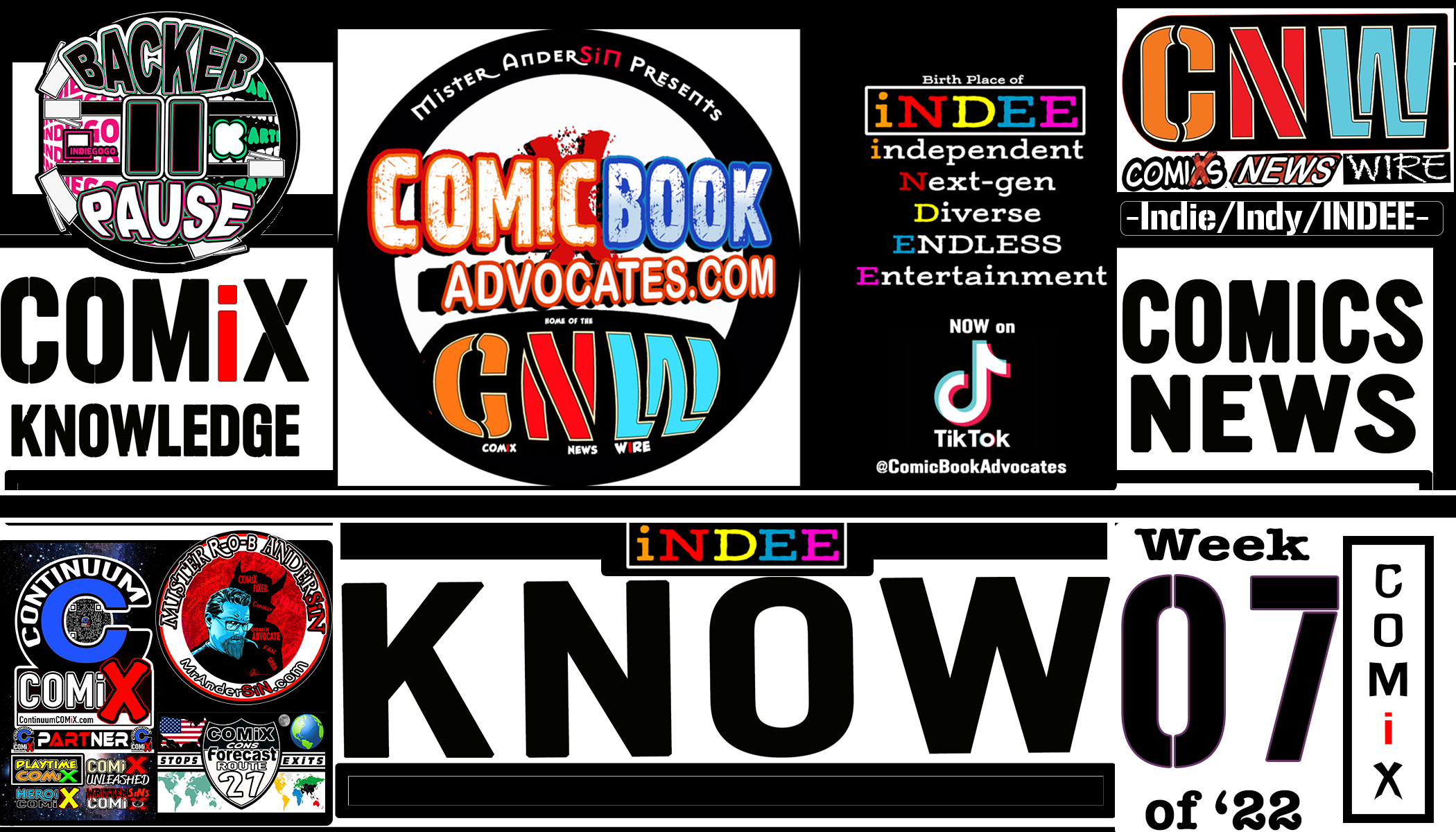 The INDEE NEWS WiRE-Week  7 of 2022 – Date  feb 14th-20th of 2022- THE COMiX NEWS WiRE.