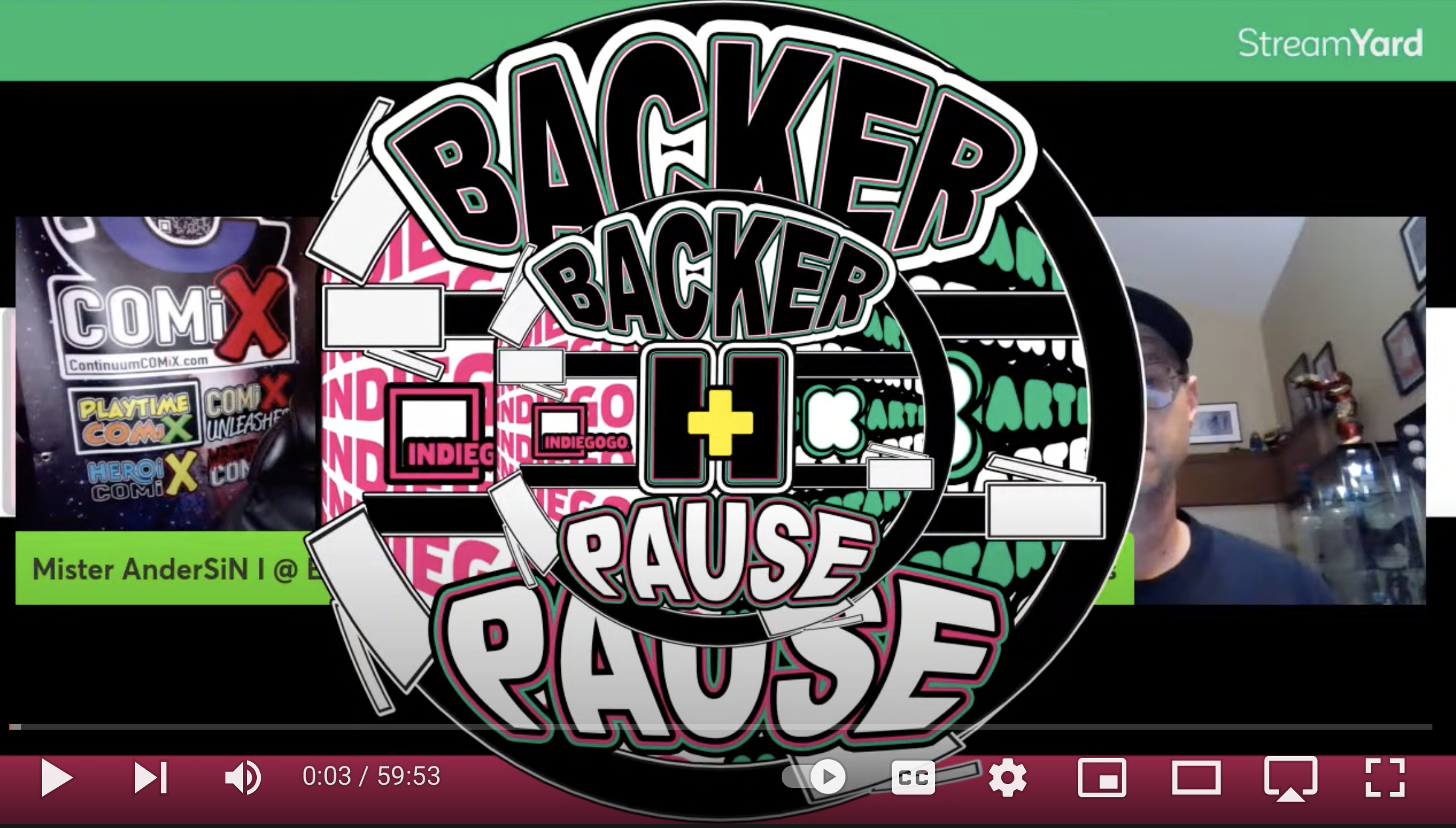 BACKER PAUSE IS BACK & NEW IMPROVED its BACKERPAUSE+ with Edward Davis
