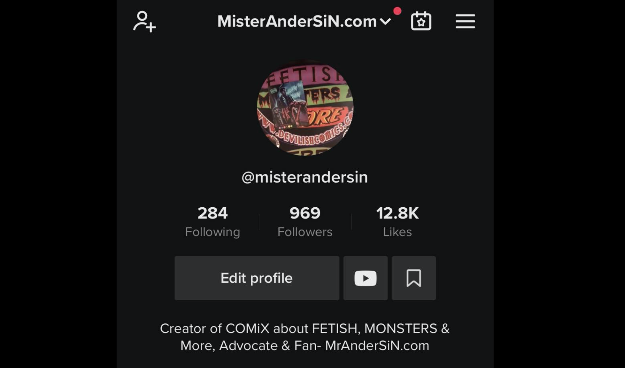 Join Mister AnderSiN ( CBA Creator)  on TiK to start the COMiX Advocating Revolution on the Tok