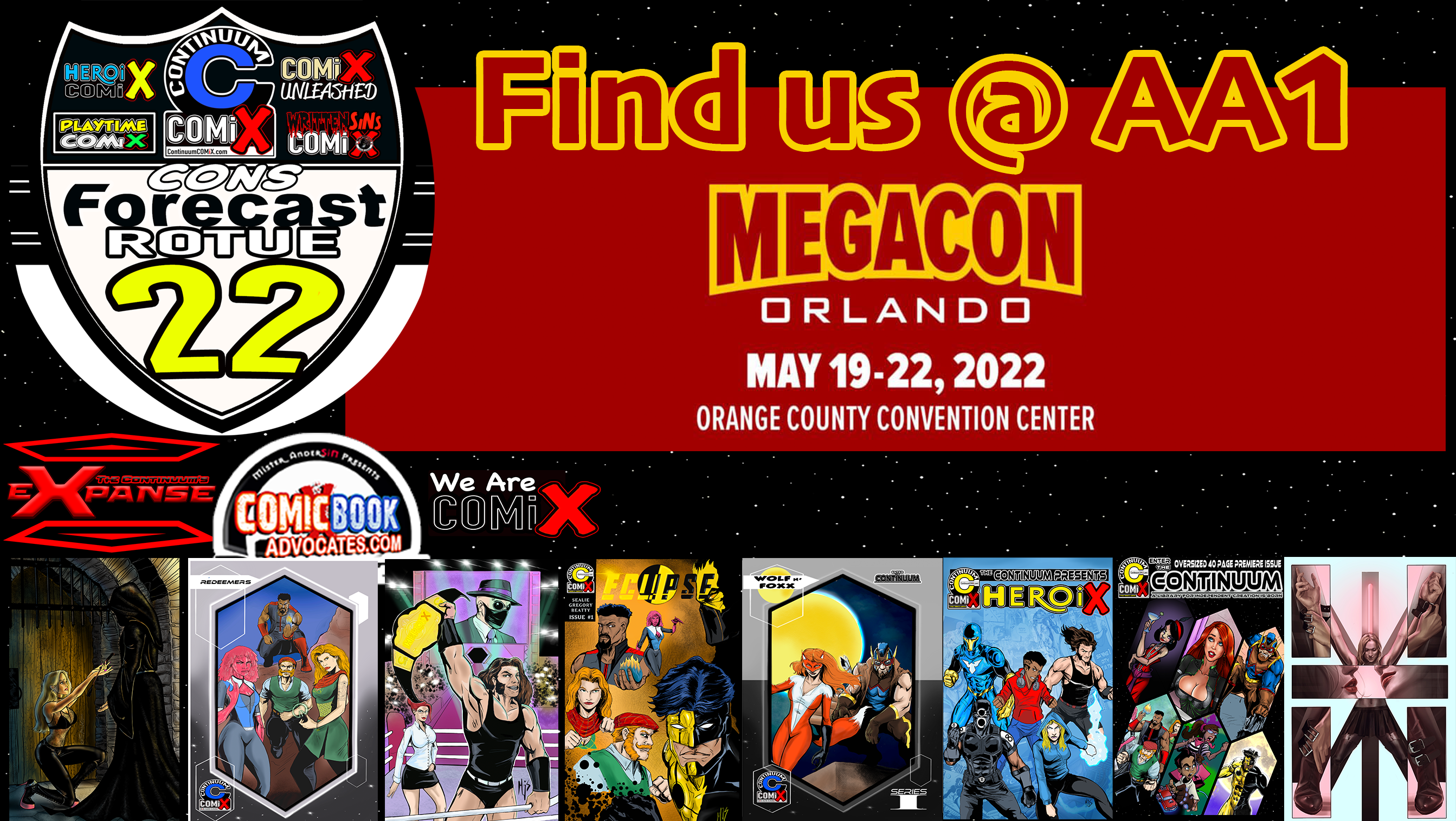 MEGA COMiXcon FORECAST for Week 20 of 2022