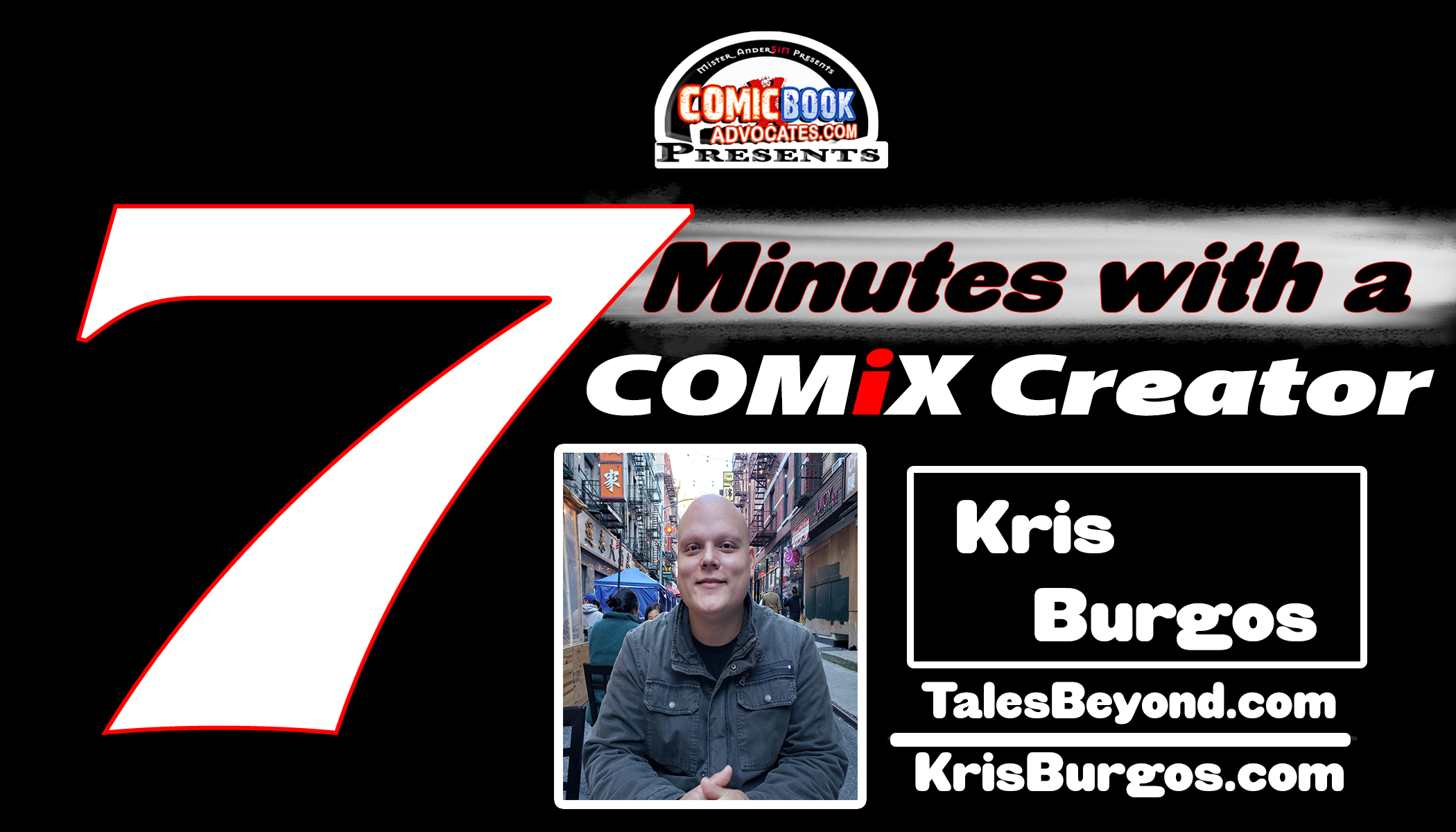 7 Minutes with CoMiX Creator Kris Burgos-off the COMiXNEWSWiRE.com