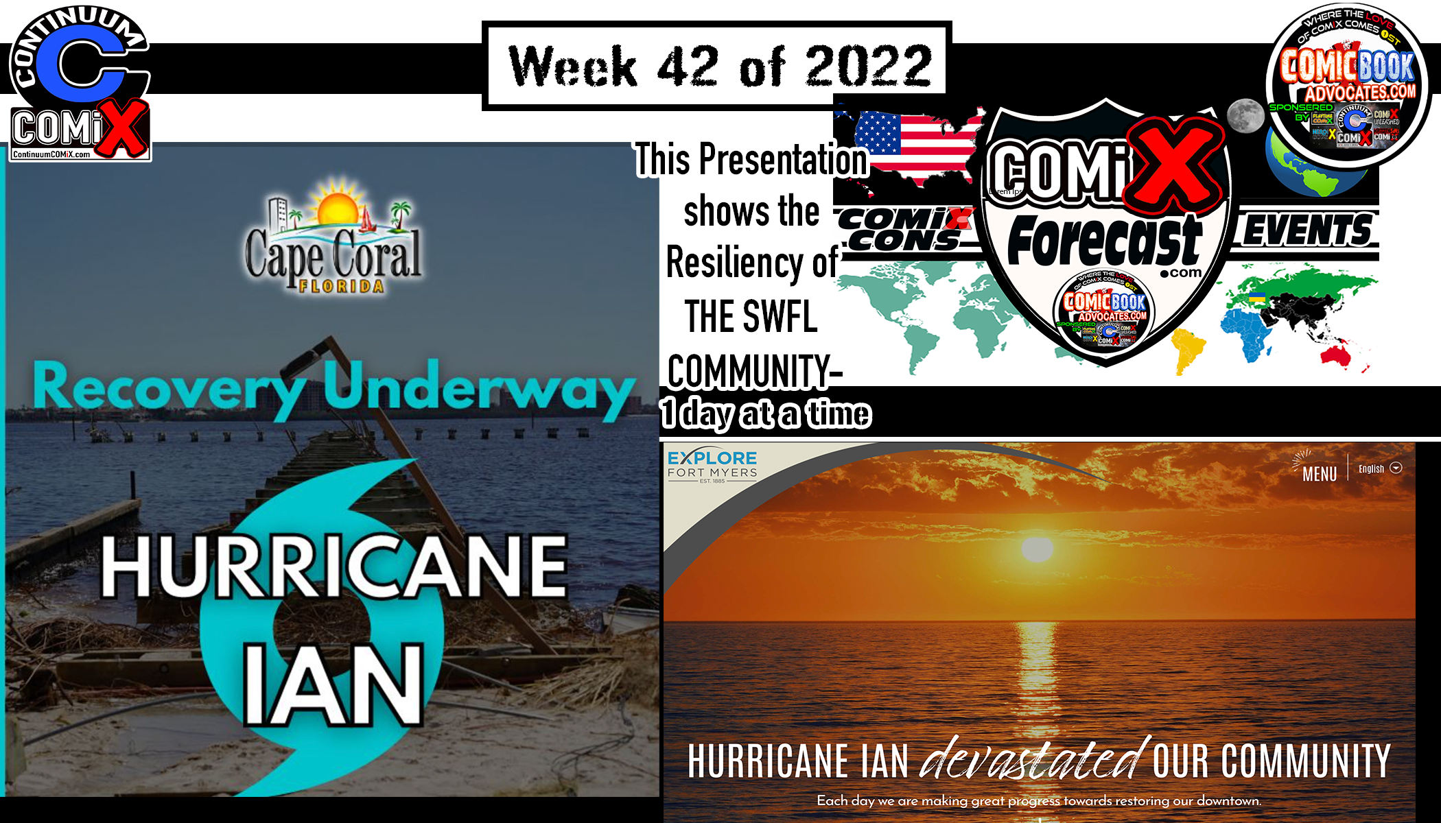COMiX FORECAST for wk44of22- Brought to you by The STRENGTH of SWFL