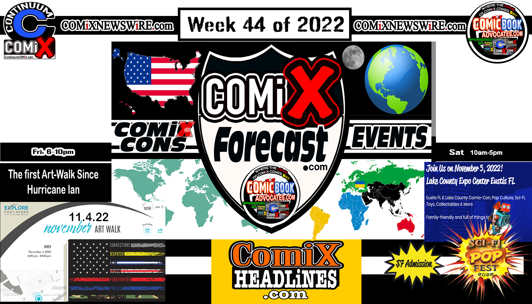COMiXforecast.com week 44of22