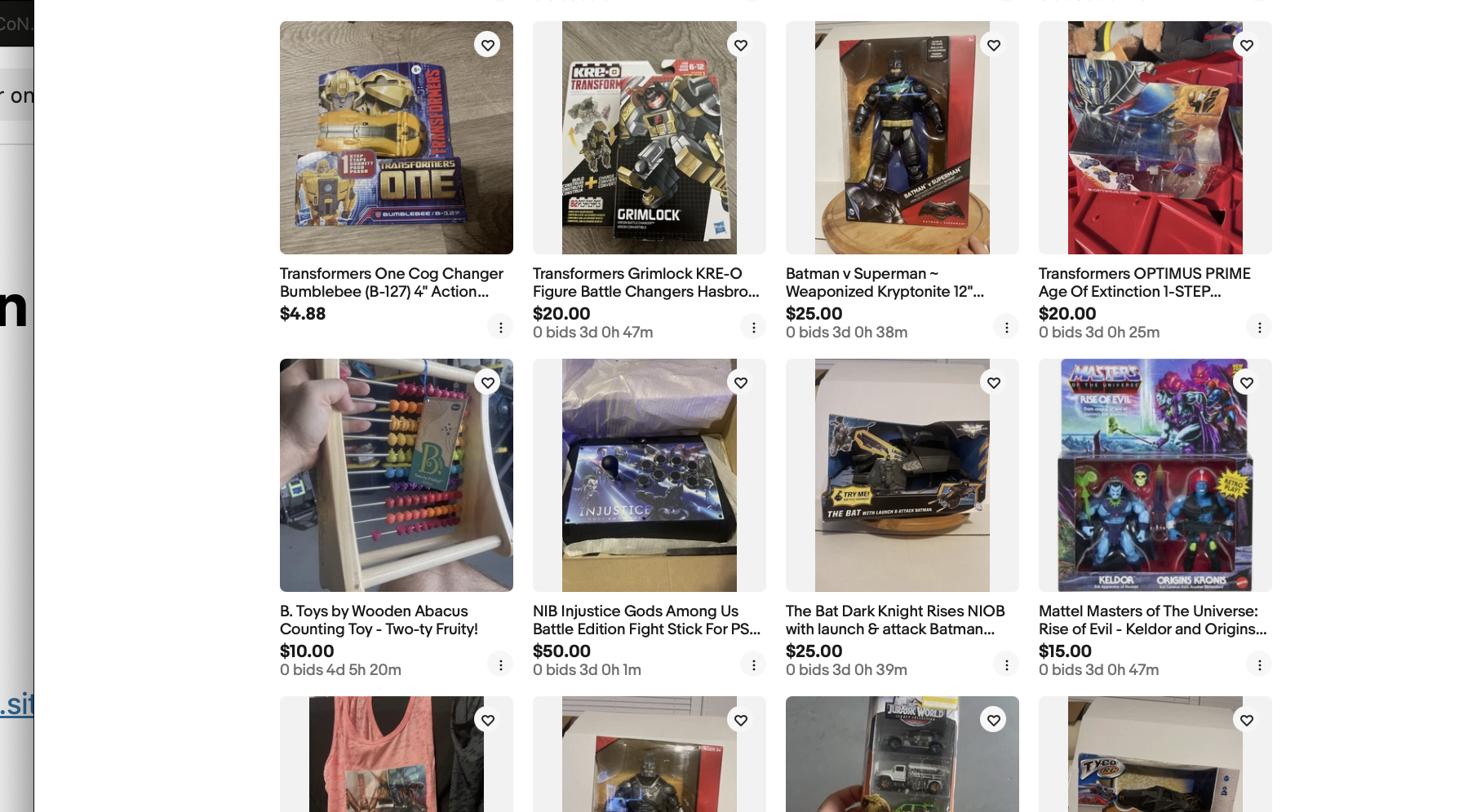 Make me an offer on my collection of Comics and Toys :  Misc