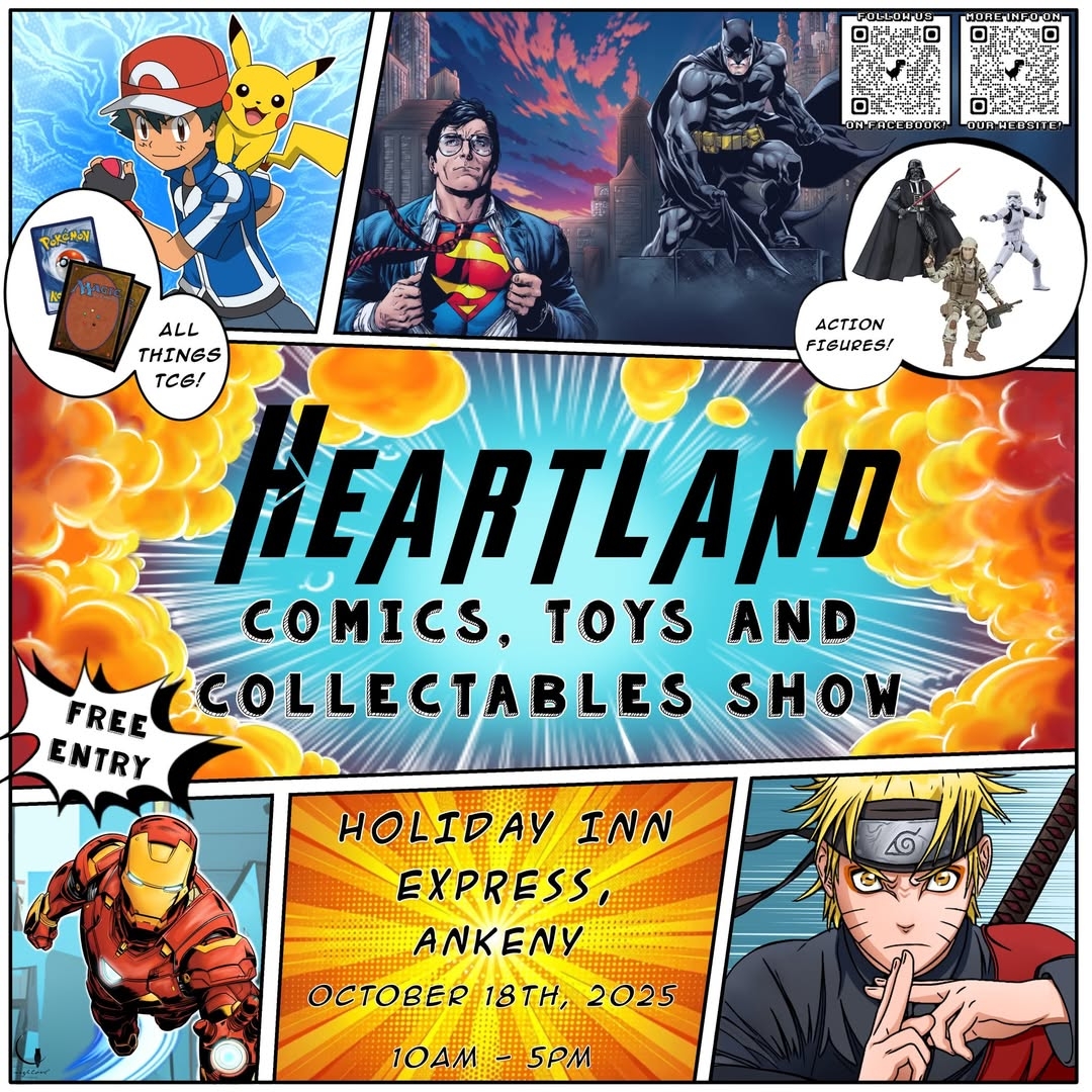 Mini comic book convention in October